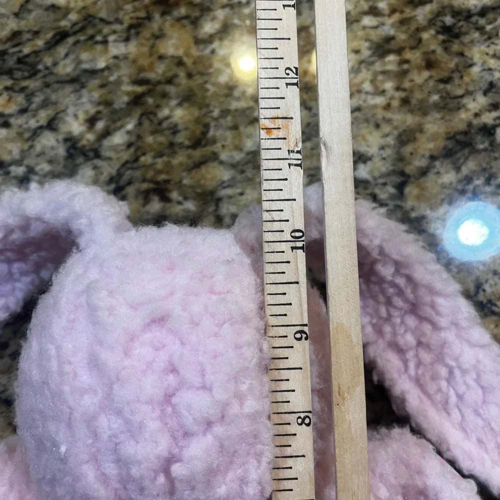 Cabbage Patch Kids Cuties Pink Bunny Rabbit Plush Doll‎ Floral Ears 10 Inch